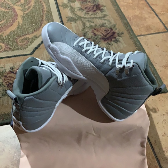 Air Jordan 12 Men’s Retro Stealth Shoes (Premium) - Picture 9 of 11